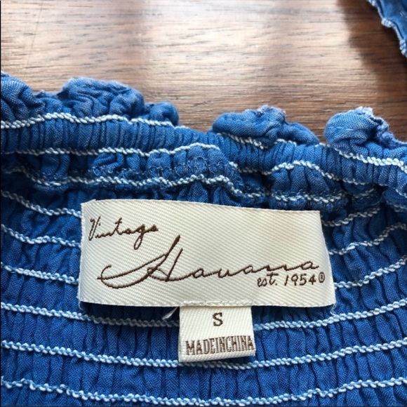 Detailed blue romper jumpsuit - Picture 3 of 9